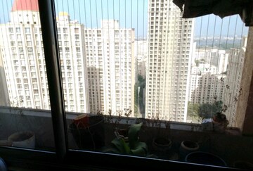 Balcony in 3 BHK Apartment at Hiranandani Eagleridge Wing A, Thane West – for Rent