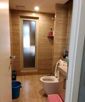 Bathroom in 3 BHK Apartment at Hiranandani Eagleridge Wing B, Thane West – for Rent