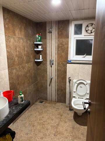 Bathroom in 3 BHK Apartment at Prestige Tranquil, Kokapet – for Rent