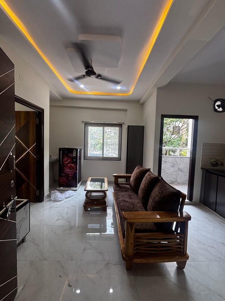 Living Room, madan-monty-residency 1 Bedroom 600 Sq.Ft. Apartment In Madhapur Hyderabad 8602068