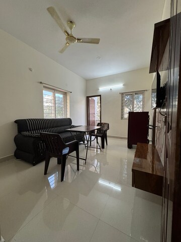 Living Room in 1 BHK Apartment at Puppalaguda – for Rent