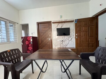 Living Room in 1 BHK Apartment at Puppalaguda – for Rent