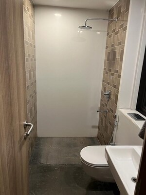 Bathroom in 2 BHK Apartment at Omkar Veda Exclusive, Parel – for Sale