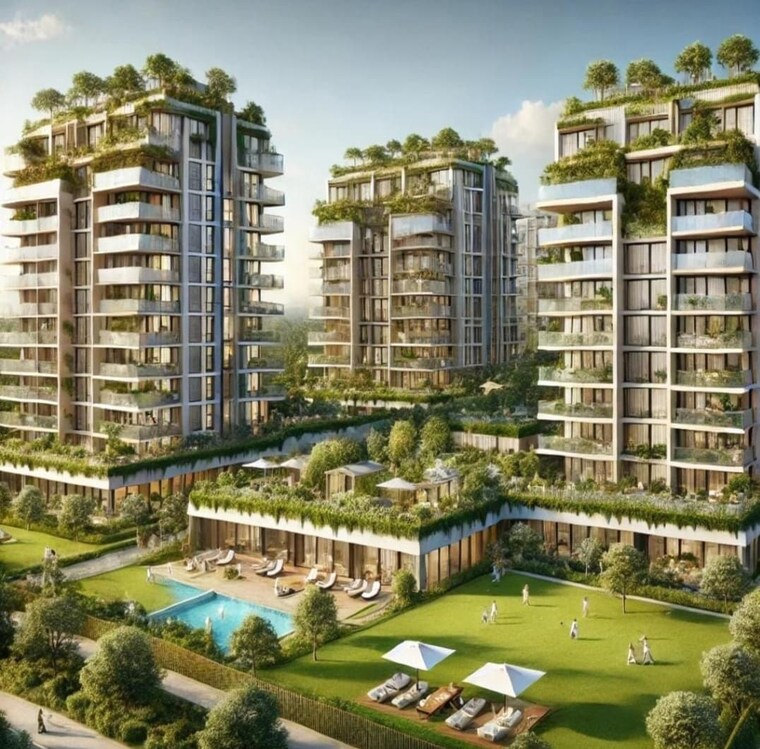 Exterior View, eldeco ii 3 Bedroom 2178 Sq.Ft. Apartment In Eldeco ii Lucknow 8602096
