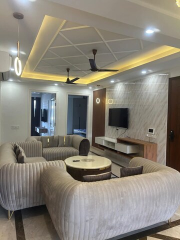 Living Room in 2 BHK Apartment at Ansal Celebrity Suites, Sector 2 – for Rent
