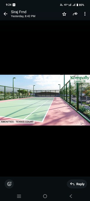  Plot – Exterior View View at Greater Kompally County, Gundlapochampalli - for Sale