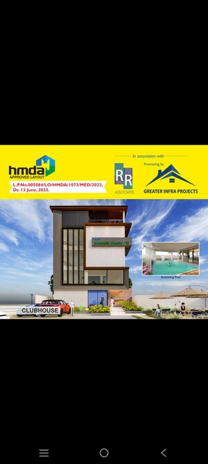  Plot – Exterior View View at Greater Kompally County, Gundlapochampalli - for Sale