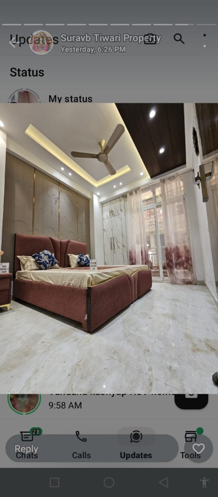 Bedroom, dmd-hometech-awas-yojna 1 Bedroom 650 Sq.Ft. Apartment In Sector 73 Noida 8602170