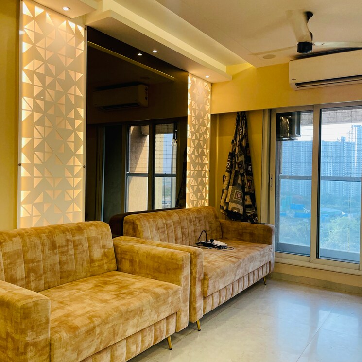 Living Room, dosti-west-county 2 Bedroom 734 Sq.Ft. Apartment In Kolshet Industrial Area Thane 8602197