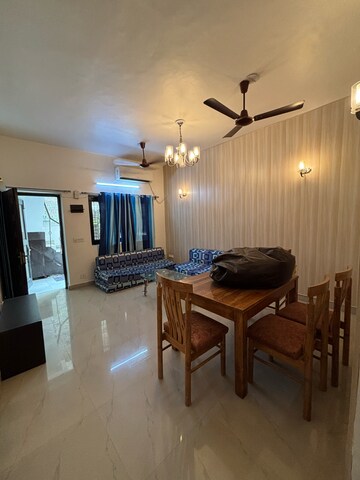 Living Room in 1 BHK Builder Floor at Hemkunt Colony – for Rent