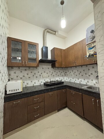 Kitchen in 1 BHK Builder Floor at Hemkunt Colony – for Rent