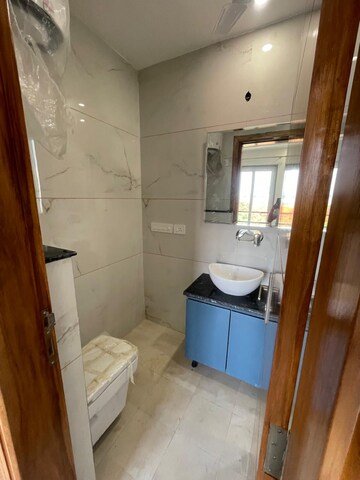 Bathroom in 3 BHK Builder Floor at Chittaranjan Park – for Rent