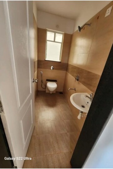 Bathroom in 2 BHK Apartment at Amit Colori, Undri – for Rent