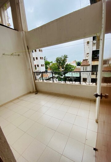 Balcony in 2 BHK Apartment at Sunshree Gold, Nibm Road – for Rent