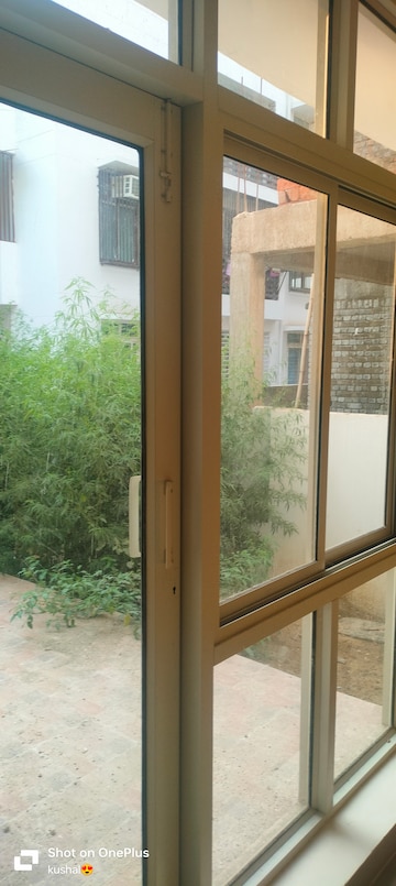 Balcony in 3 BHK Builder Floor at Ansal API Palm Floors, Sushant Golf City – for Rent