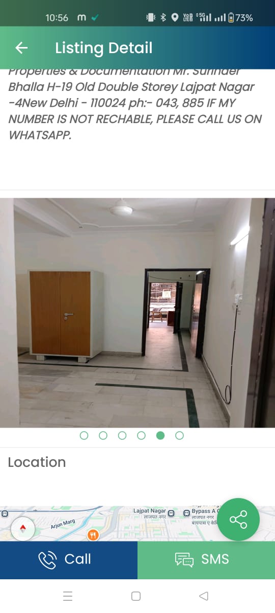 1 BHK Independent House For Rent in Shree Ram Property 