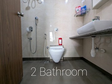 Bathroom in 2 BHK Apartment at Starwing Kaatyayni Heights, Andheri East – for Sale