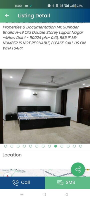 2 BHK Independent House For Rent in Lajpat Nagar 4