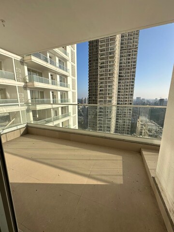 Balcony in 4 BHK Apartment at Omkar Alta Monte, Malad East – for Rent