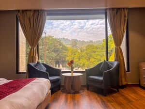 Living Room in 3 BHK Apartment at Niho Marvel Scottish Garden, Ahinsa Khand 2 – for Sale