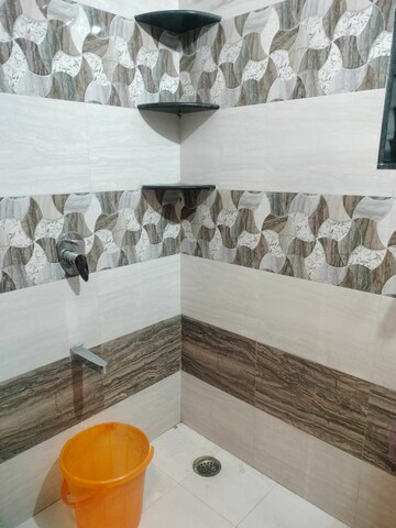 Bathroom in 1 BHK Apartment at Kopar Khairane – for Rent