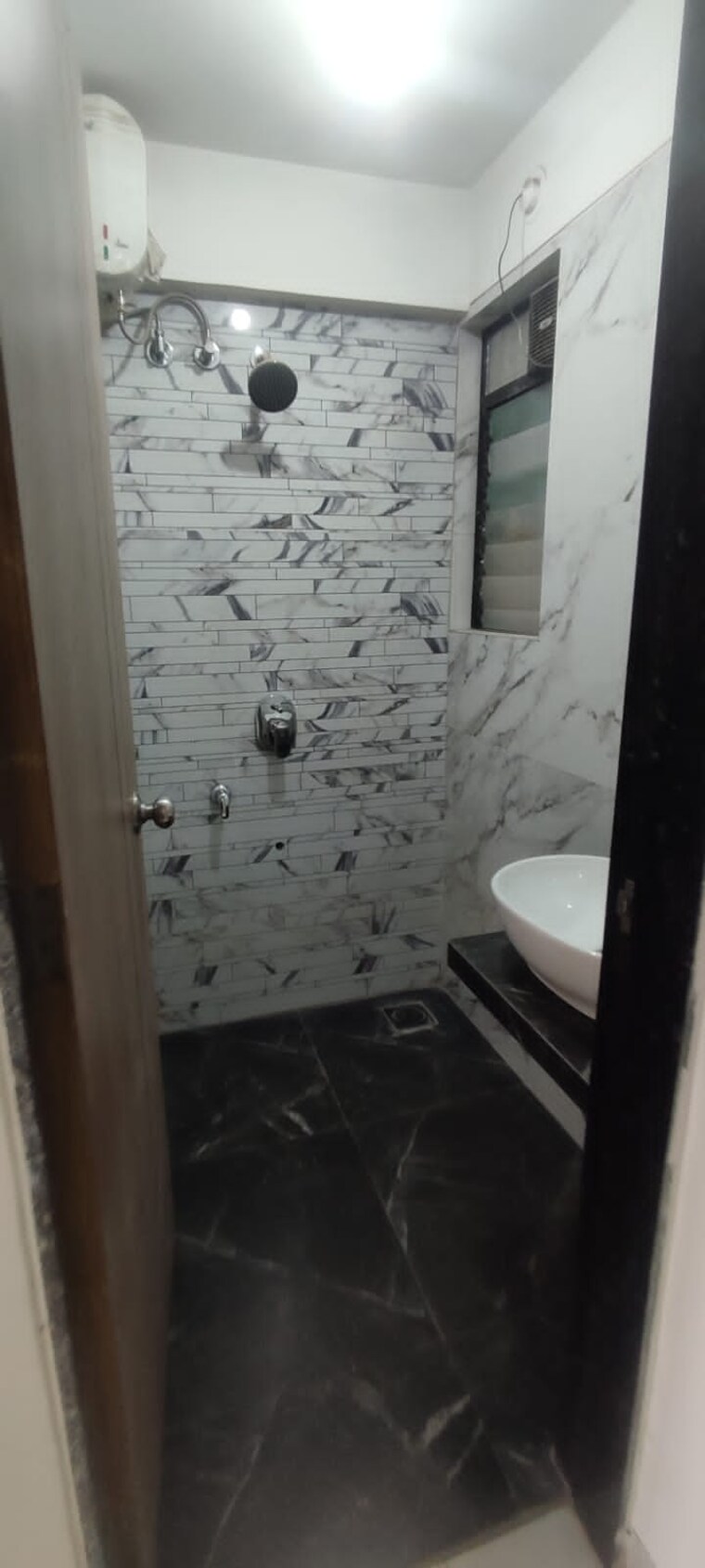 Bathroom, tharwani-vedant-millenia 1 Bedroom 690 Sq.Ft. Builder Floor In Titwala Thane 8602728