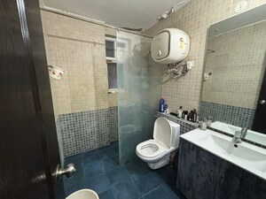 Bathroom in 3 BHK Apartment at Saya Desire Residency, Ahinsa Khand 2 – for Sale