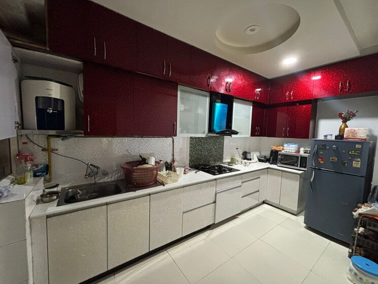 Kitchen, angel-jupiter 2 Bedroom 1150 Sq.Ft. Apartment In Ahinsa Khand 2 Ghaziabad 8602807