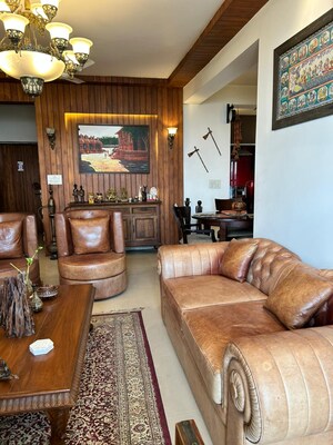 Living Room in 3 BHK Apartment at Niho Hi Bird Scottish Garden, Ahinsa Khand 2 – for Sale