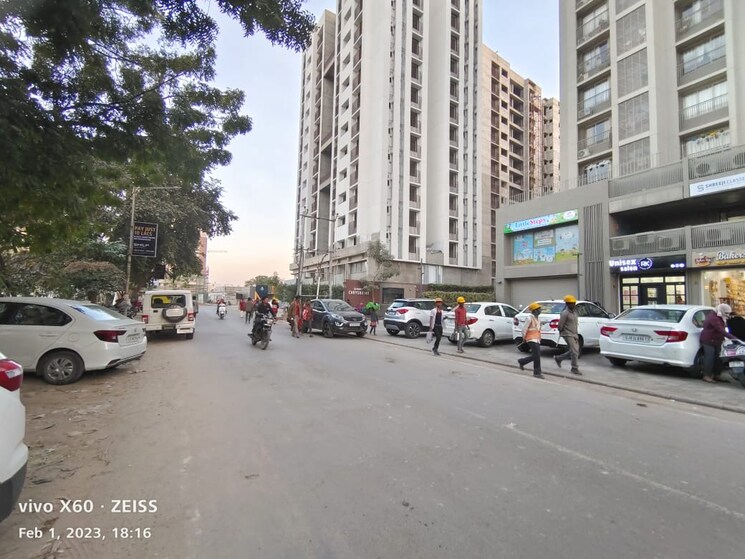 Exterior View, swati-chrysantha Commercial Shop 606 Sq.Ft. In Shela Ahmedabad 8602831