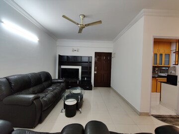 Living Room in 3 BHK Apartment at Puravankara Purva Panorama, Kalena Agrahara – for Rent