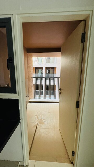 Balcony in 3 BHK Apartment at Adalaj – for Rent