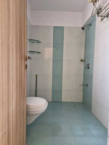 Bathroom in 2 BHK Apartment at Rashi Tower, Goregaon East – for Rent