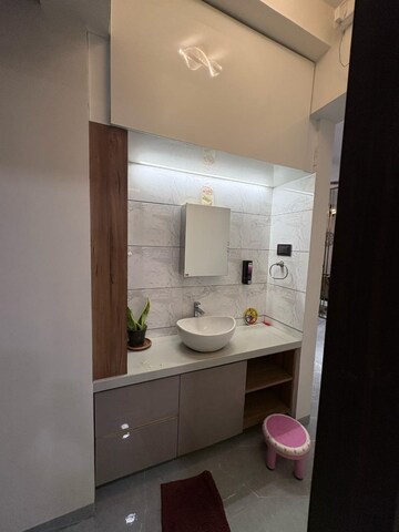 Bathroom in 3 BHK Apartment at Sai Innovision 7 Avenues, Balewadi – for Rent