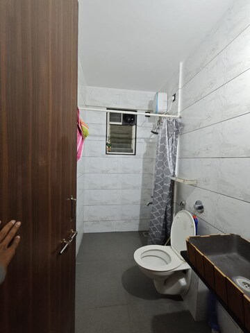 Bathroom in 3 BHK Apartment at Sai Innovision 7 Avenues, Balewadi – for Rent