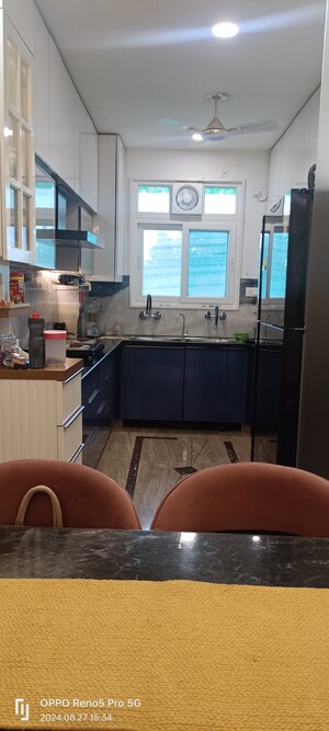 Kitchen in 4 BHK Builder Floor at Janakpuri – for Sale