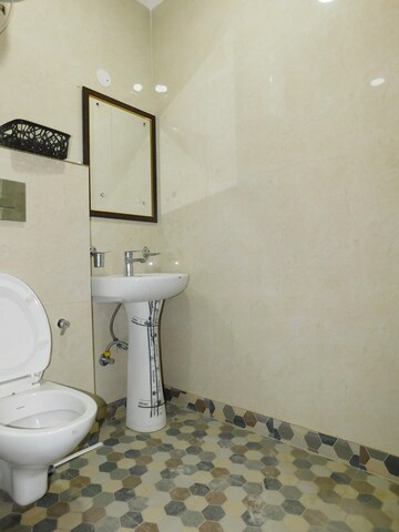 Bathroom in 2 BHK Builder Floor at Khirki Extension – for Rent