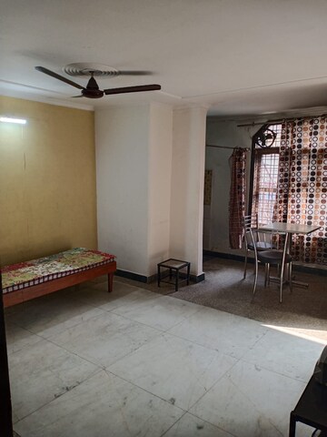 Living Room in 3 BHK Builder Floor at Ansal Sushant Apartments, Sushant Lok I – for Rent