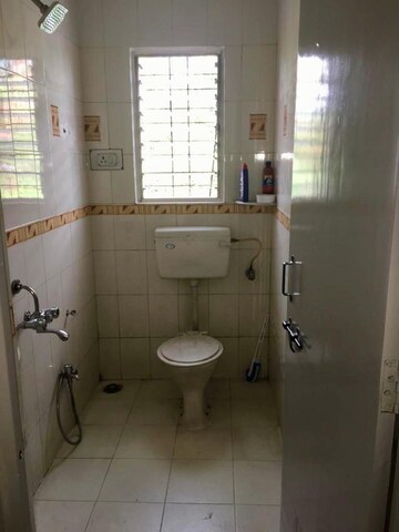 Bathroom in 2 BHK Apartment at Kumar Parisar, Kothrud – for Rent
