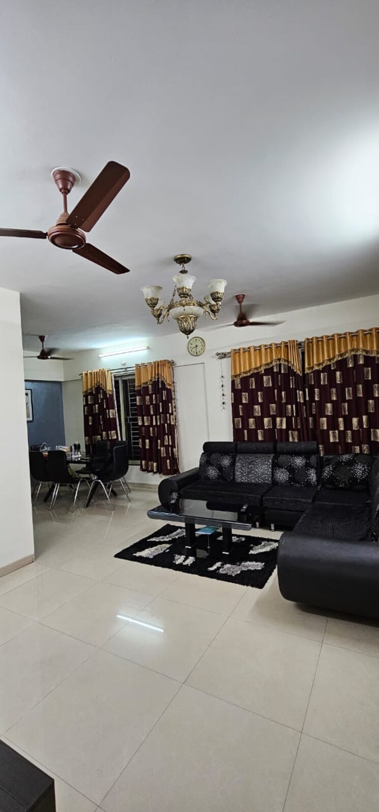 Living Room, phadnis-sahil-serene 3 Bedroom 1390 Sq.Ft. Apartment In Baner Pune 8603274