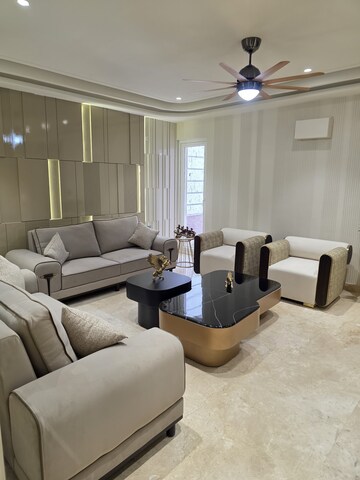 Living Room in 5 BHK Builder Floor at Niti Khand – for Sale