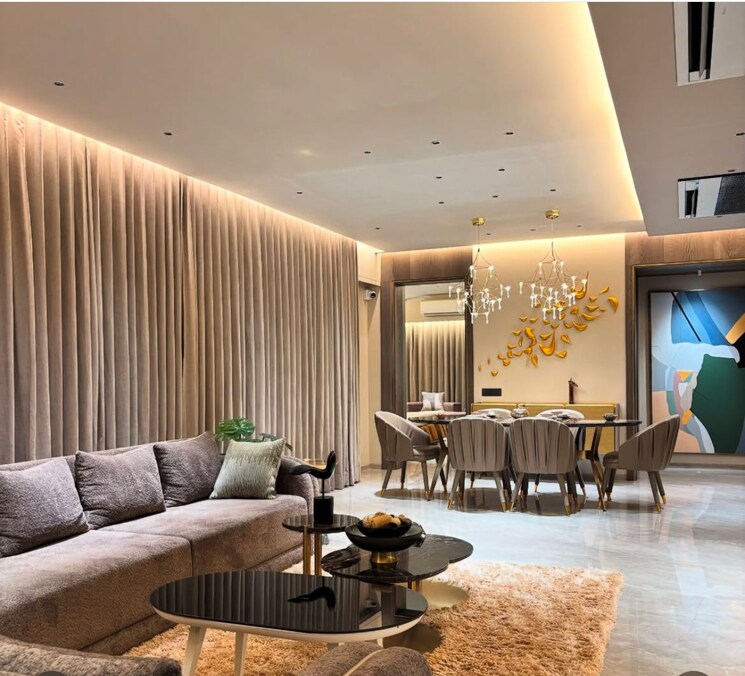 Living Room, dhakoli 3 Bedroom 1720 Sq.Ft. Apartment In Dhakoli Zirakpur 8603362