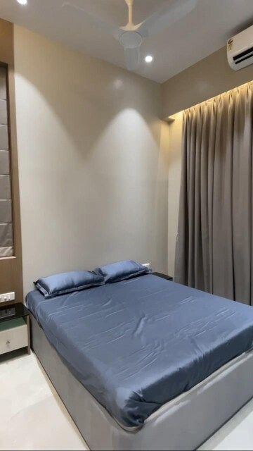 Bedroom in 3 BHK Apartment at Blackplinth The Shivram CHS, Mulund West – for Sale