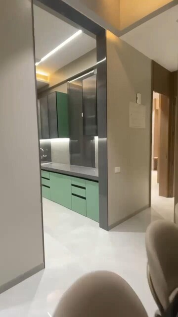 Kitchen in 3 BHK Apartment at Blackplinth The Shivram CHS, Mulund West – for Sale