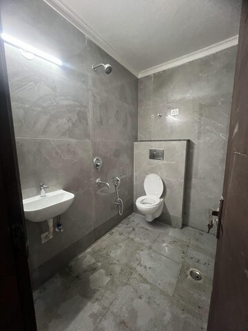 Bathroom in 1 BHK Builder Floor at Paryavaran Complex – for Rent