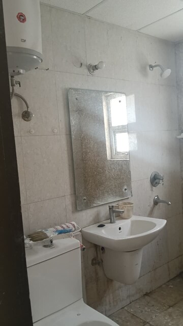 Bathroom in 3 BHK Builder Floor at Omaxe Ambrosia, North Mullanpur – for Rent