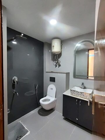 Attached Bathroom in 3 BHK Apartment at Saket – for Rent