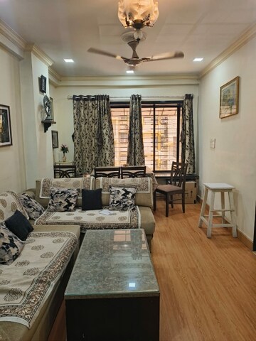 Living Room in 2 BHK Apartment at Powai Vihar, Powai – for Rent