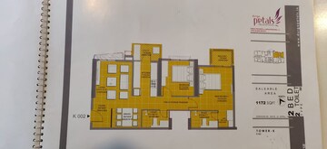 Master Plan in 2 BHK Apartment at Durga Petals, Marathahalli Orr – for Sale