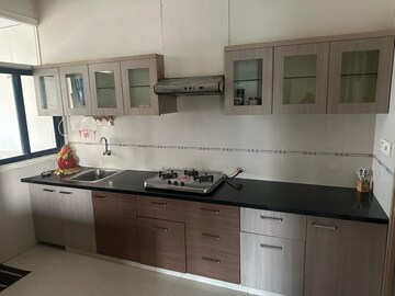 Kitchen in 2 BHK Apartment at Makarba – for Rent